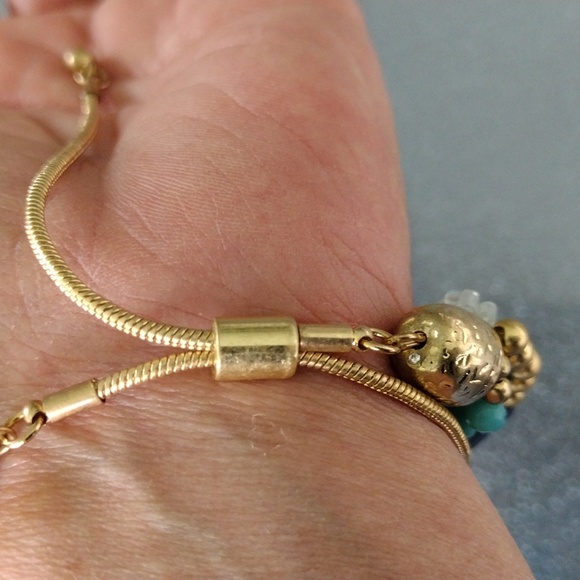 Catherines multiple strands of beads bracelet. - Picture 3 of 5